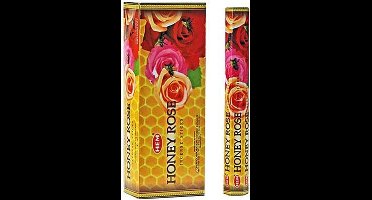 HEM Wierook - Honey Rose - Slof (6 pakjes/120 stokjes)
