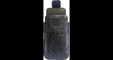 HEM Insteekhoesje – Geschikt Voor Samsung Galaxy S10 Plus – Zwart Telefoonhoes Met Riemlus En Opbergvakje