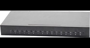 16 ports USB-C 20W laadhub