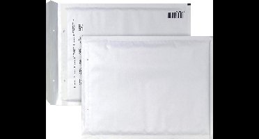 Bong luchtkussenenveloppen formaat 270 x 360 mm met stripsluiting wit doos van 100 stuks