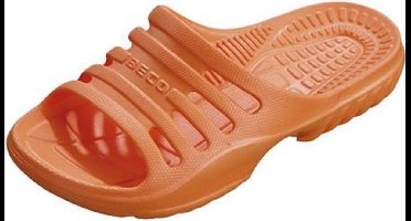 BECO Badslippers - Oranje - Junior - Maat 35