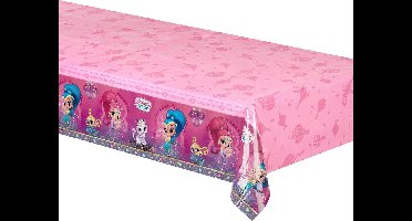 Nickelodeon Tafelkleed Shimmer En Shine 180 Cm Roze