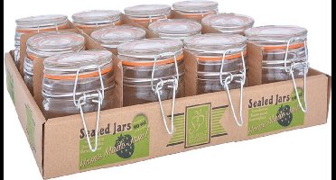 Inmaakpot tray 12 stuks S 90ml