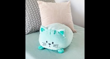 Balvi kussen kat Kitty mint groen