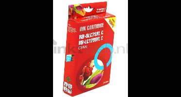 FLWR LC-1280XL / Cyaan - Geschikt voor Brother