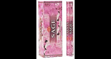 HEM Wierook - Sage - Slof (6 pakjes/120 stokjes)