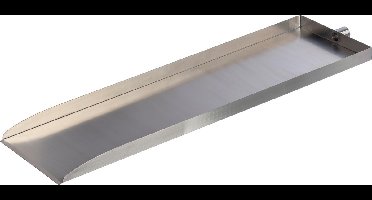 Ubbink - Wolga - beekloop start - roestvrij staal - 4 x 30 x 98cm