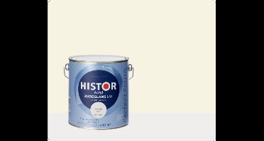 Histor Perfect Finish Lak Acryl Zijdeglans 2,5 liter - Katoen (Ral 9001)