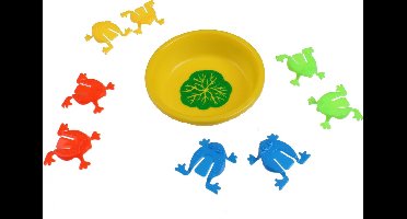 Jonotoys Kikkerspel Jumpy Froggies 9-delig