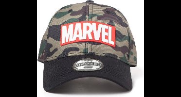 Marvel - Camouflage Logo Adjustable Cap
