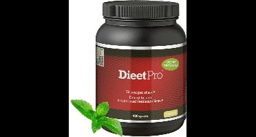 Dieet Pro - Eiwitshake - Voedingssupplementen - Vanille Stevia - 400 gr