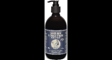 Zwarte Huishoudzeep (Olijfolie) - Marius Fabre 500 ml