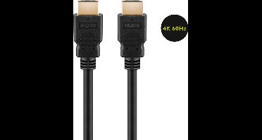 High Speed HDMI™-kabel met Ethernet, 4K @ 60 Hz