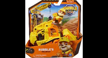 Rubble & Crew - Rubble’s Bulldozer met speelfiguur en beweegbare onderdelen - PAW Patrol speelgoed