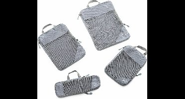 Compressie-organizerzakken voor koffers Compakube InnovaGoods 4 Onderdelen