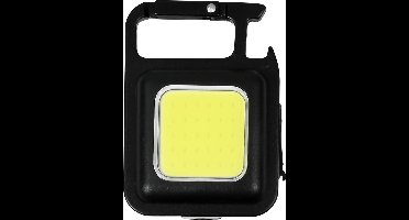 Höfftech Sleutelhanger Zaklamp - LED oplaadbaar - 230lm - flesopener