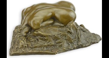 EEN BRONZEN BEELD VAN DANAID