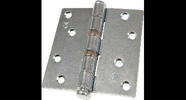 Kogelscharnier 89X89mm Recht - Gegalvaniseerd