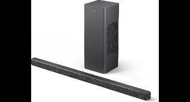 Philips TAB6309 Soundbar met draadloze subwoofer - 2.1 kanalen - Grijs