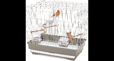 Imac vogelkooi irene 3 taupe / wit (50X30X48 CM)