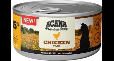Acana Premium Kattenvoer Pâté Chicken - 24 x 85 gr - Voordeelverpakking