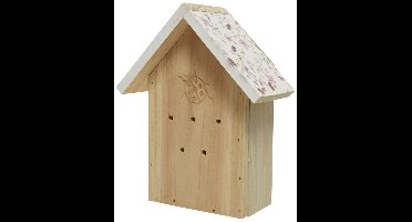Insectenhuis grenen 21cm lieveheersbeest