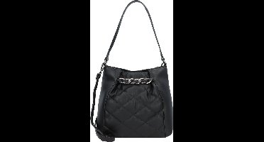 Gabor Schoudertas Charlotte Bucket Bag Black Zwart