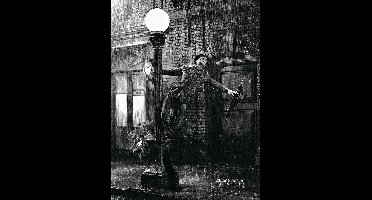 Kunstdruk Liby - Gene Kelly singing in the Rain 50x70cm