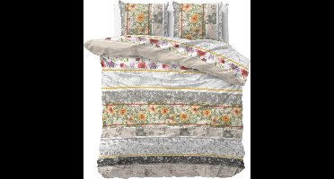 Sleeptime Monica - Dekbedovertrekset - Tweepersoons - 200x200/220 + 2 kussenslopen 60x70 - Taupe