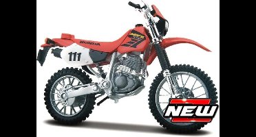 Maisto HONDA XR400R rood schaalmodel 1:18