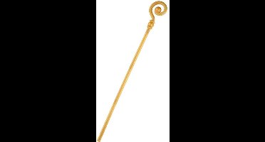 Smiffys - Extendable Crozier Staff Kostuum Accessoire - Goudkleurig