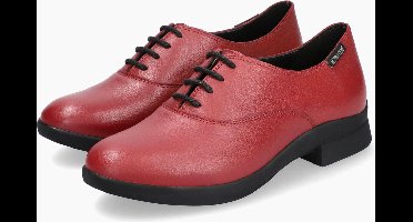 Mephisto Syla - dames veterschoen - rood - maat 40 (EU) 6.5 (UK)