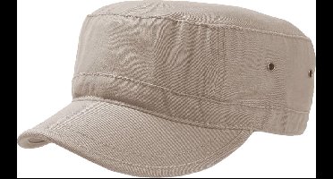 Atlantis Chino Cotton Urban Military Cap (Khaki)