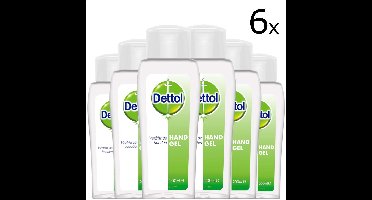 Dettol - Handgel - Op basis van alcohol - Handgel - 200ml x6