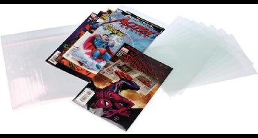 PacklinQ Zakken Voor Stripboeken - 22 x 28 cm - 100 Zakken