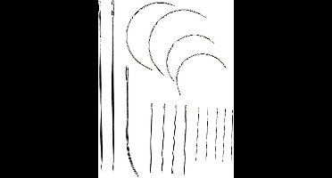 Naalden reparatie set, 16 stuk/ 1 doos