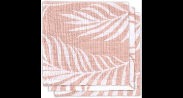 Jollein Hydrofiel Monddoekje Nature - Pale Pink - 3 Stuks