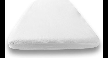 Briljant Baby Waterdichte Molton Hoeslaken - 70x140 - Wit