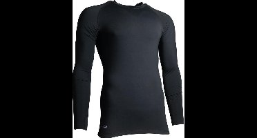 Precision Training Thermoshirt Basislaag Polyester Zwart Maat S