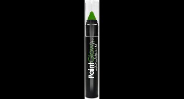 PaintGlow - UV Face & Body Paint Stick - Blacklight verf - Festival make up - Groen