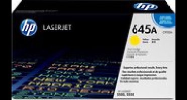 HP 645A - Tonercartridge / Geel