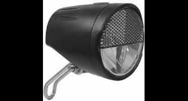 Falkx Koplamp LED met reflector - 100 lux - Aluminium - Inclusief montagebeugel en batterijen