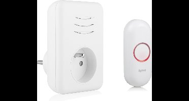 Byron gong – plugin – doorvoer – penaarde – 150 m – wit