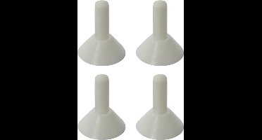 ProPlus Regenkapje voor Tentstok 4 stuks - Blister