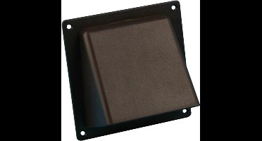 Nedco gevelklep Ø150mm - kunststof - bruin