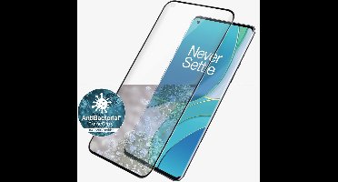 PanzerGlass Screenprotector geschikt voor OnePlus 9 Pro Glazen | PanzerGlass Curved Edges Screenprotector - Case Friendly - Zwart