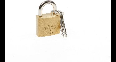Oxloc Hangslot Mess.Gls. 30mm Gelijksluitend