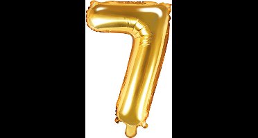 Cijfer 7 (35 cm) - Goud