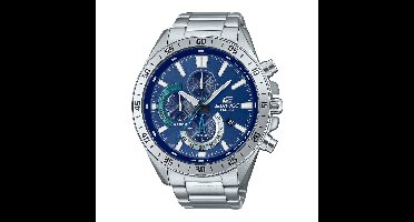 Casio Edifice EFV-620D-2AVUEF Herenhorloge 51 mm - Zilverkleurig