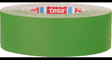 Tesa 4651 textieltape - 50 meter per rol - groen breedte 50 mm